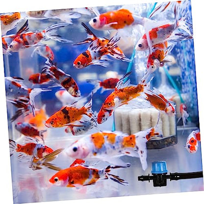 Adjustable Aquarium Hose Kit with Tubing Connectors for Flow Control Soft Silicone for Fish Tank Applications