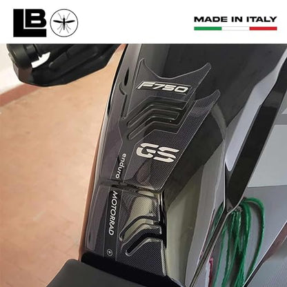 labelbike - 3D Sticker Motorcycle Fuel Tank Pad Protection and Decoration in Resin Compatible with BMW F750 GS 2018-2024