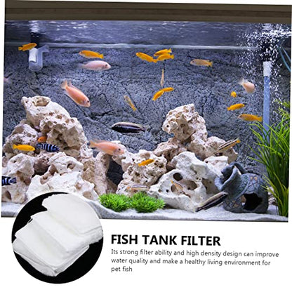 5pcs Aquarium Replacement Filters Pad Aquarium Filter Separation Cotton Mat Fish Tank Cotton Filters Padding Wet Water Foam Mat for Aquarium Cleaning Purification Accessories