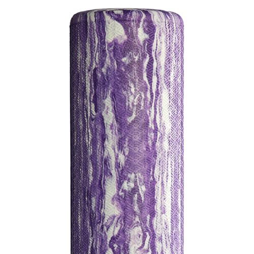 OPTP SMARTROLLER – Two-in-One Moderately Firm Foam Roller, Purple, 36"