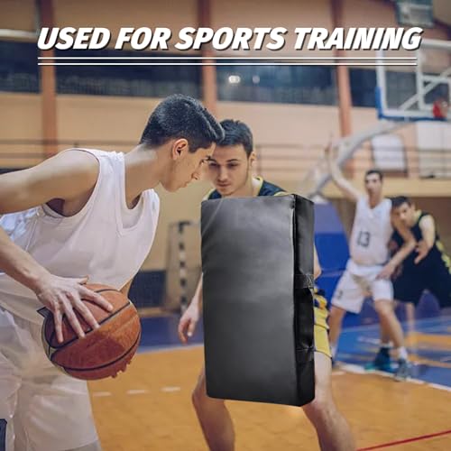 Taekwondo Kick Shield Pad 24x16in 5.5in Thick Five Handles