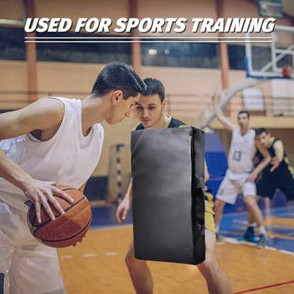 Taekwondo Kick Shield Pad 24x16in 5.5in Thick Five Handles