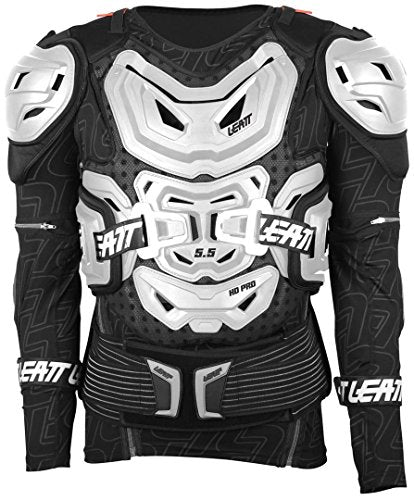 Leatt 5.5 Body Protector - color: White, size: Large-X-Large
