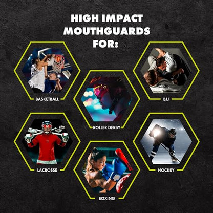 DAMAGE CONTROL High-Impact Sports Mouth Guard – Champ - color: Champ, size: Adult
