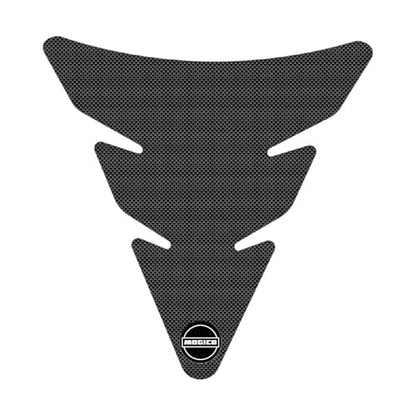 Motorcycle Accessories Centre Tank Pads/Anti-slip Pads/Traction Non-Slip Mats Fuel Tank Protection for Mogico (Black Fatboy)