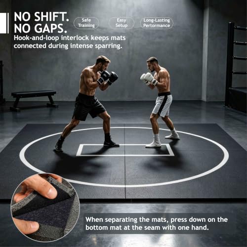 Wrestling Mat - Foam or Inflatable Wrestling Mats for Home, Jiu Jitsu Mats Kids, Thick Training Exercise Mats for BJJ, Gymnastics, Judo, Martial Arts, Boxing, Yoga
