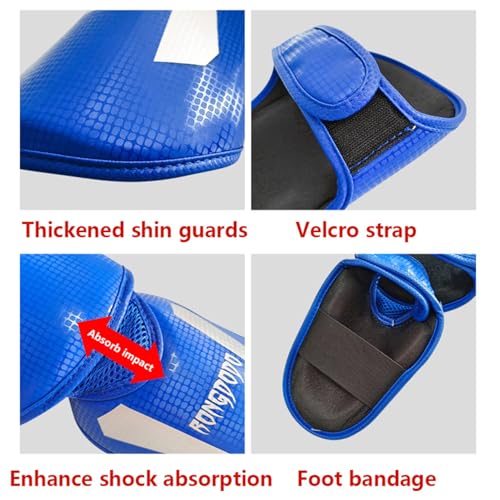 Karate Boxing Martial Arts Kickboxing Training Taekwondo Sparring Body Chest Protector Set - color: Only Chest Blue, size: Large