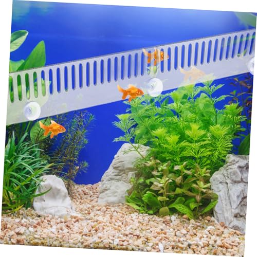BESPORTBLE Aquarium Overflow Comb Fish Tank Divider Easy Installation Barrier for Interconnected Aquariums Cups