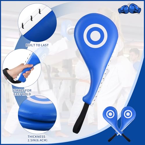 7 in 1 Taekwondo Kick Pad Boxing Training Equipment - color: Blue