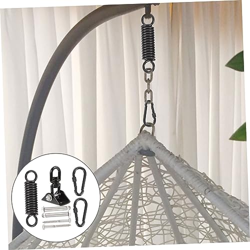 Heavy Bag Hanger Set Stainless Steel Suspension Hooks for Boxing Hammocks Outdoor Use Adjustable Heavy Duty Shock Absorbing Design for Home Gym Playground