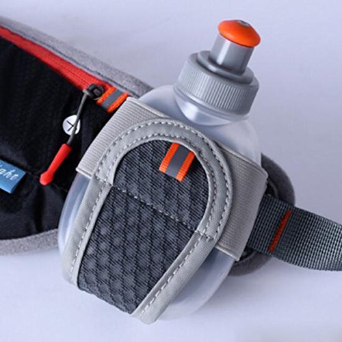 JEELAD BPA-Free Leak-Proof TPU Running Water Bottles for Hydration Pack Vest - Ideal for Running Hiking Cycling - color: 02 250ml(8.5oz) - 2 Pcs