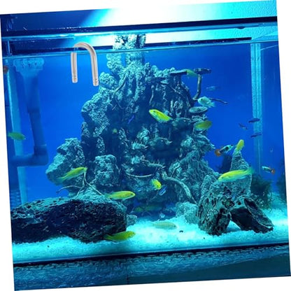 Stainless Steel u Shape Tube Connector for Aquariums Stainless Steel Hose Fittings for Fish Tank and Systems Easy to Install Leakproof Design Aesthetic Appeal