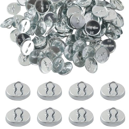 XGNG 1 Pack (100 pcs) Metal Plant Anchors for Grid Vines and Wall Climbers Climbing Plant Tools Vine Design Anchors Plant Hooks Wall Grid Shelf Anchors