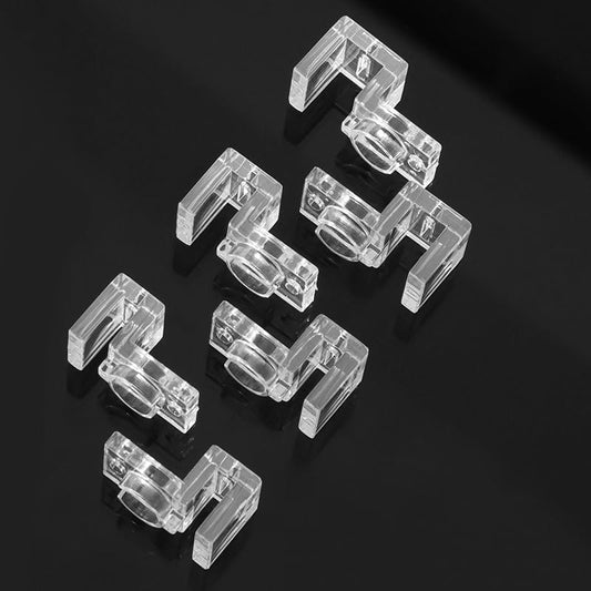 6pcs Aquarium Lid Support Bracket Fish Tank Cover Holder Stand Acrylic Fishtanks Cover Support Clamp Clips for Aquariums (Suitable for 10mm Thick Aquarium Walls) - size: Suitable for 10mm thick aquarium walls