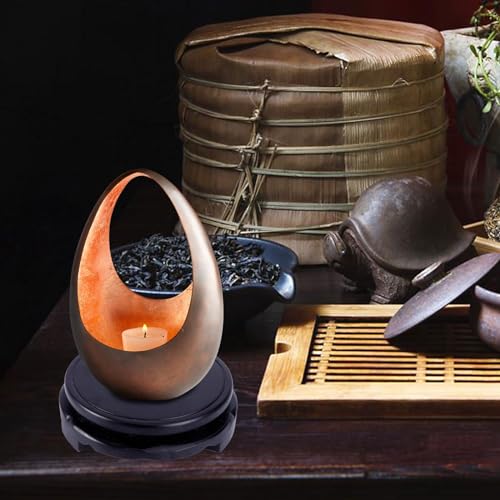 Cabilock Wooden Pedestal Chinese Display Stand Circular Wooden Vase Teapot Base Oriental Vase Stand Aquarium Table Decor Fish Bowl Display Pedestal s For - size: 10x10cm