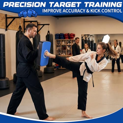 7 in 1 Taekwondo Kick Pad Boxing Training Equipment - color: Blue