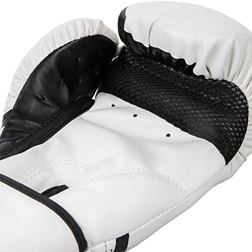 Venum Challenger Boxing Gloves - color: White/Black, size: 16-Ounce, style: Challenger 2.0