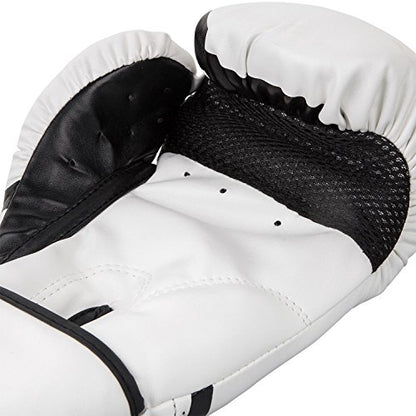 Venum Challenger Boxing Gloves - color: White/Black, size: 16-Ounce, style: Challenger 2.0