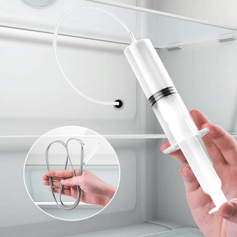 5pcs/Set Refrigerator Drain Hole Blockage Cleaning Tool Reusable Refrigerator Unclogging Tool Kit Universal Drain Pipe Cleaning Brush Refrigerator Cleaning Tool Fish Tank Pipe Cleaning