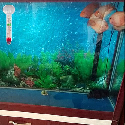 Liquid-in-Glass Aquarium Measure Temp Meter Tools Floating Water Temperature Meter - style: A#