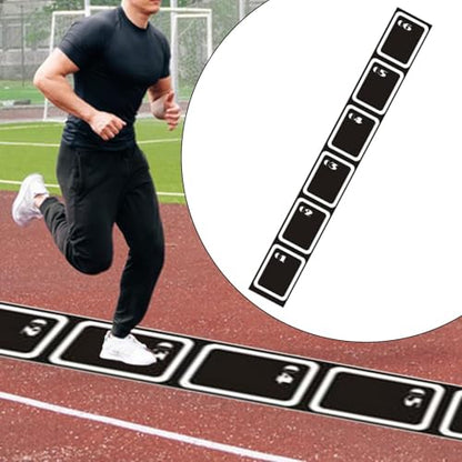 Colaxi Agility Training Ladder Mat Speed Ladder Playground Speed Training Equipment Footwork Trainer Improve Speed Balance Strength