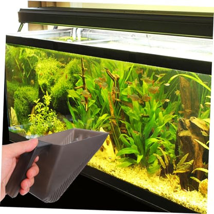 SUPVOX Aquarium Sand Cleaning Tool Versatile Fish Tank Sieve Shovel Mudbottom Design for Root and Easy Maintenance