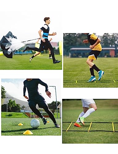 GHB Pro Agility Ladder 12 Rung 20ft 6 Cones