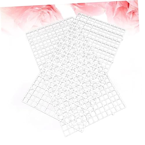 Kisangel 6pcs Fish Tank Divider Panels White Aquarium Isolation Lattice Plates for Breeding and Separation Easy to Install Suitable for Fish Tank Supplies and Bottom Filtering