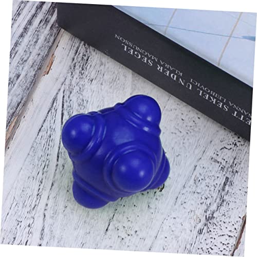 BESPORTBLE 3pcs Fitness Reaction Soccer Training Equipment Reaction Football Agility Bounce Training Balls Football - color: Blue, size: Medium