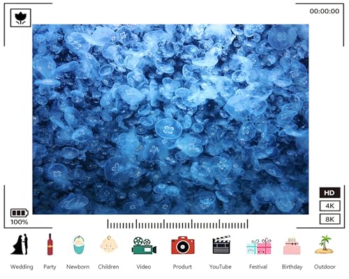 Trykid 17x10ft Moon Jellyfish Swarm Backdrop Blue Ocean Underwater Marine Life Photography Background Aquarium Themed Party Decoration Tapestry Photo Booth Prop Fabric - size: 17x10ft