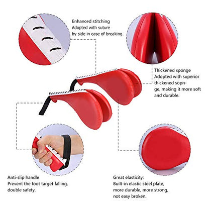 Dioche Taekwondo Kick Target Pad, Kick Pad Target Tae Kwon Do Karate Kickboxing Training (1 PCS)