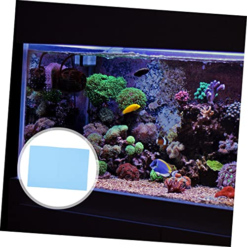 Abaodam Reptile Terrarium Cushioning Mat Thickened Non Slip Fish Tank Bottom Pad Aquarium Mat for Leveling and Shockproof Support Durable Lightweight Fish Tank Accessory - color: Blue