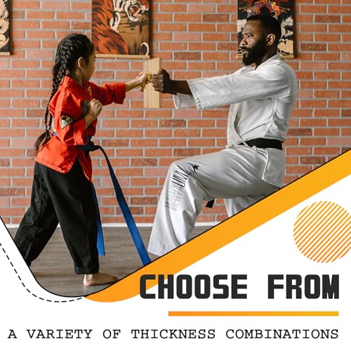 Geetery Karate Wood Breaking Boards Martial Arts - size: 3mm/ 6mm
