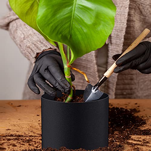 8 Pcs Aquatic Plant Pots for Pond, Pond Plant Baskets Heavy Duty Fabric Pots for Garden, Aquatic Plants, Bog Plants, Water Lily, Lotus, Flower(6 x 6 Inch)
