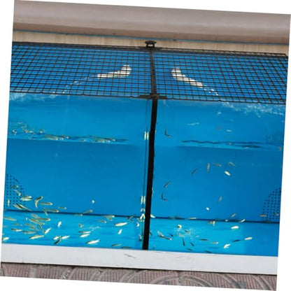 Toyvian 1set Fish Tank Divider for Betta Fish Isolation Board Cups and Reusable Aquarium Escape Prevention Supplies Design for Breeding and Separation