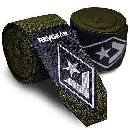 Revgear 2-Inch Wide Elastic Hand Wrap - color: Army