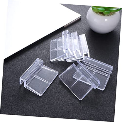 10Pcs Aquarium Bracket for Tank Cover Support Plastic Frame for Fish Tank and Aquarium and Accessories for Home Aquarium Setup