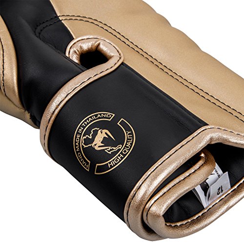 Venum Elite Standup Shin Guards - color: Black/Gold, size: X-Large
