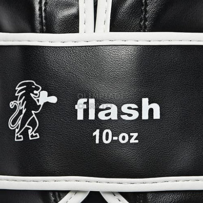 LEONE 1947, Flash Boxing Gloves - color: black, size: 10ozM