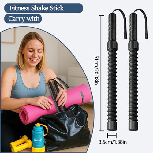 Ropeless Battle Ropes for Home Gym, Cordless Battle Rope for HIIT & Cardio (2 Ropes) - style: 2 Ropes
