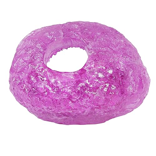 Penn-Plax Deco-Replicas Crystal Cave Aquarium Decor - Crystal Ornament with Hiding Space - Ideal for Territorial Fish - Durable Resin for Fresh & Saltwater Tanks - Amethyst Purple, 3.9 x 2.8 x 4.2 in