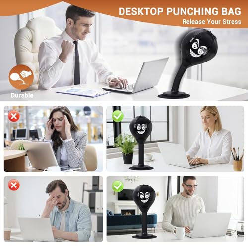 Desktop Punching Bag,Stress Relief Fun Gift for Coworkers