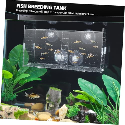 Fish Breeding Box for Aquarium Fish Tank Acclimation Box Transparent Incubator