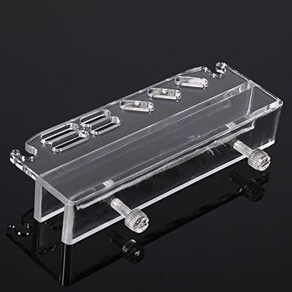 Fdit Acrylic Aquarium Fish Water Plant Scissor Scraper Spatula Maintenance Holder Storage Rack for Home Accessories