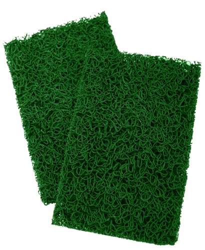 from the Complete Selection of Sluice Fox Modular Sluice Box Parts, Add-Ons, and Accessories for Gold Panning Kits – Upgrade and Personalize Your Sluice Box| 2-Pack Green Miner Moss Only
