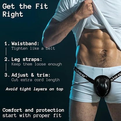 Thai Cup 2.0 – Professional Athletic Cup for MMA, Muay Thai & Contact Sports | Engineered Performance Protection | Slim Lock Fit, Lightweight Freedom | Made in Sweden