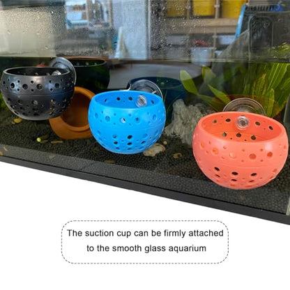 Betta Fish Tunnel with Suction Cup - Aquarium Fish Hideout Shrimp Cave Guppy Fish Tunnel Tank Accessories Aquarium Decor for Small Fish Shrimp (Pink)