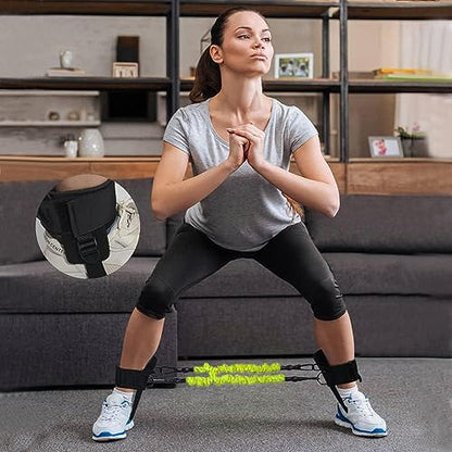 Adjustable Speed Training Hurdles Fitness & Speed Training Equipment with Agility Ladder - Plyometric Fitness & Speed Training – Hurdle/Obstacles for Soccer, Football, Track & Field - color: Green