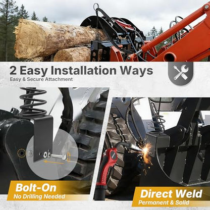 1PCS Bolt on Hose Hanger Hydraulic Hose Hanger for Tractor with Bolts Heavy Duty Tractor Accessories & Attachments, Prevent from Damaging the Hoses, Black