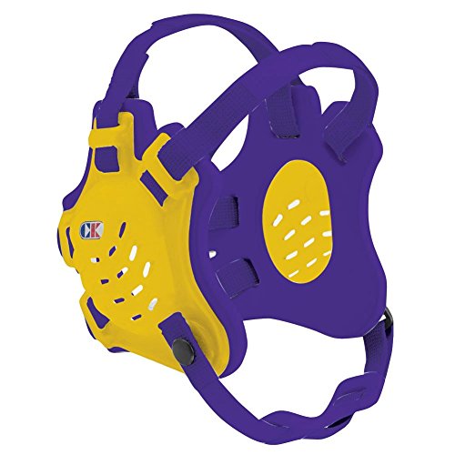 Cliff Keen Tornado Wrestling Headgear - color: Light Gold/Purple/Purple, size: One Size